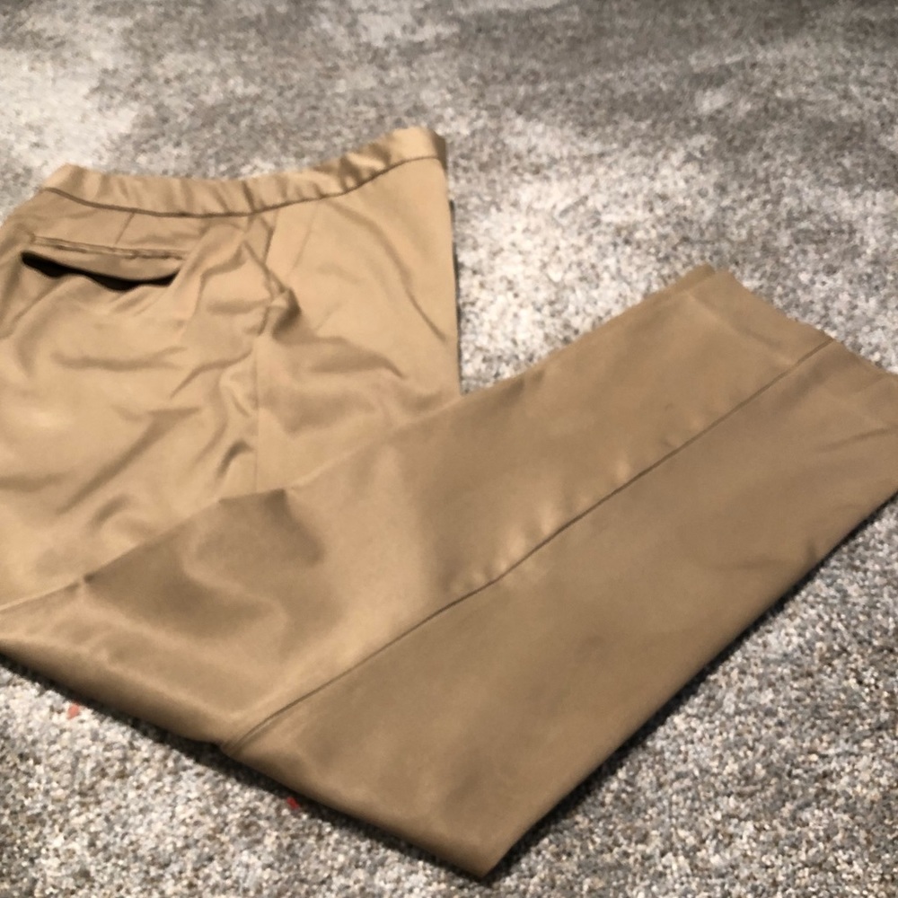 Talbots classic khaki trouser straight leg - Picture 2 of 6